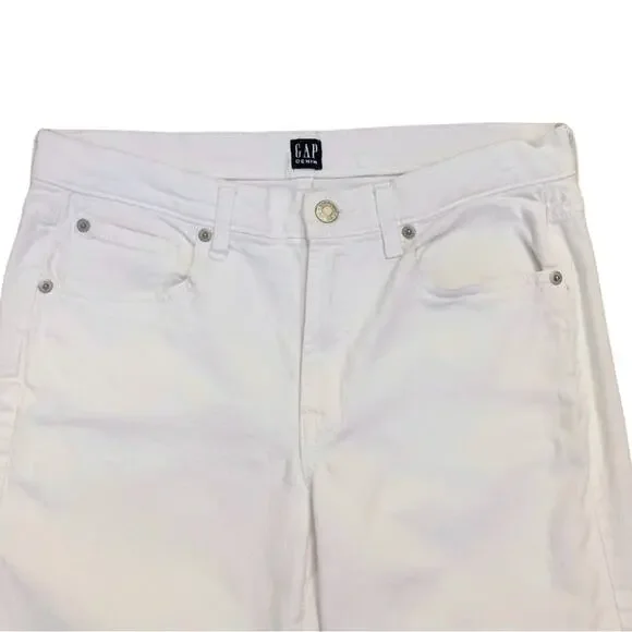 Gap White Wash True Skinny Jeans Size 29 Stretch Fitted Denim Coastal Summer - Picture 3 of 9